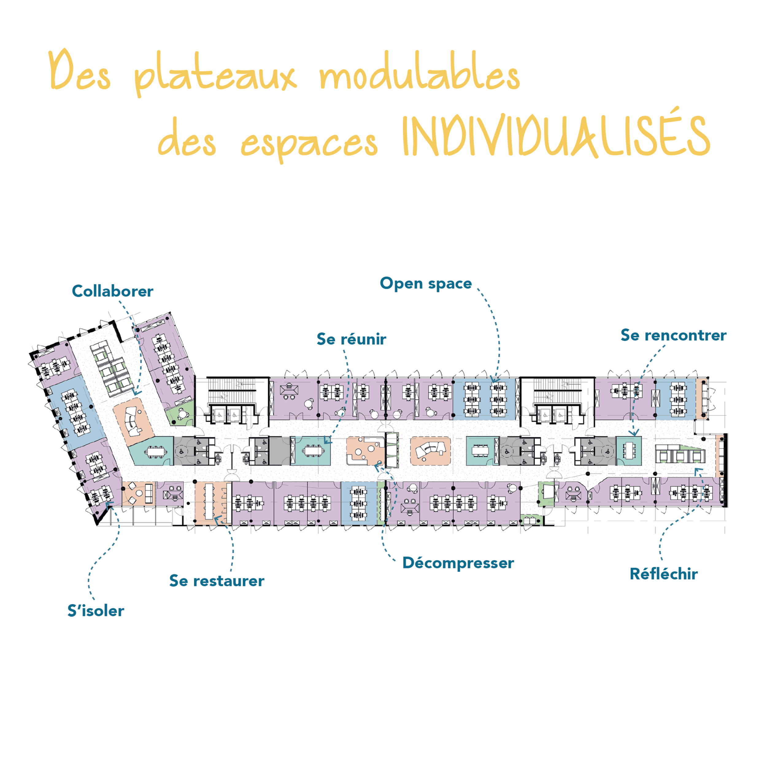 Carnot Plaza - Space planning
