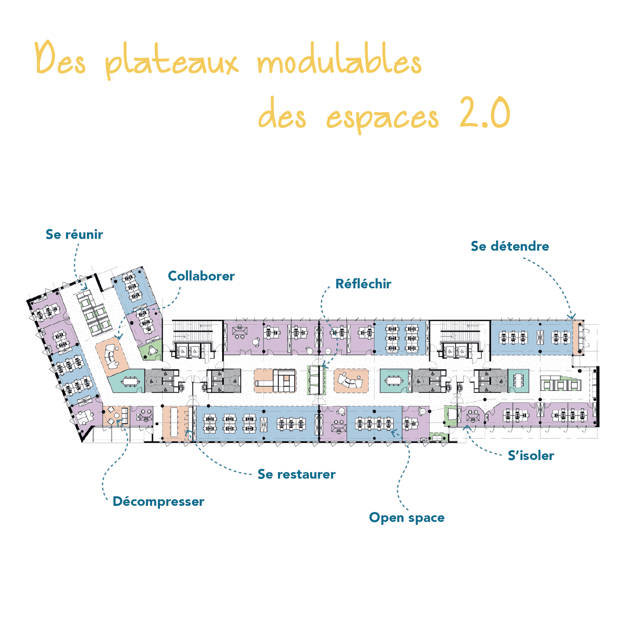 Carnot Plaza - Space planning